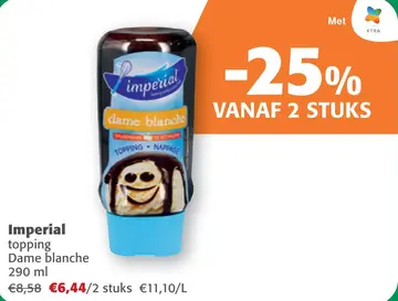 Aanbieding: Imperial topping Dame blanche