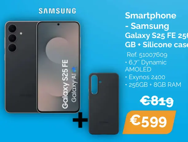 Promotie: Smartphone - Samsung Galaxy S25 FE 256 GB + S