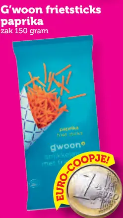 Aanbieding: Frietsticks paprika