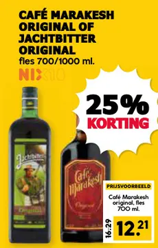 Aanbieding: Café Marakesh original of Jachtbitter original