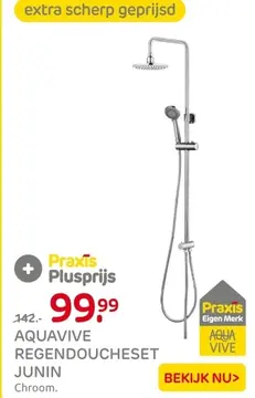 Aanbieding: Aquavive regendoucheset junin