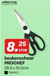 Promotie: keukenschaar PROCHEF