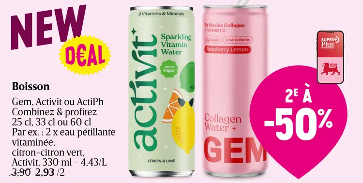 Offre: Boisson