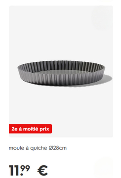 Offre: moule à quiche