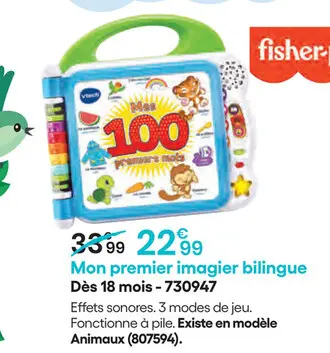 Offre: Mon premier imagier bilingue