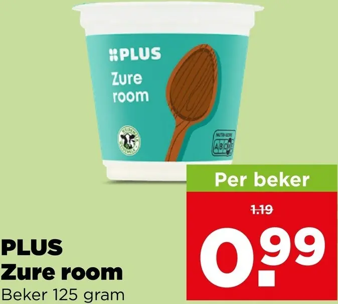 Aanbieding: PLUS Zure room