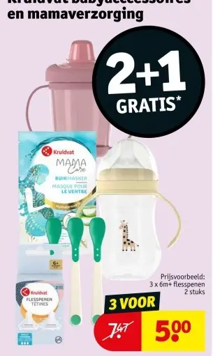 Promotie: Kruidvat Babyaccessoires en mamaverzorging