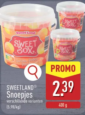 Promotie: Snoepjes
