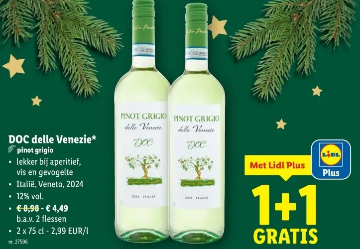 Promotie: DOC delle Venezie Pinot Grigio