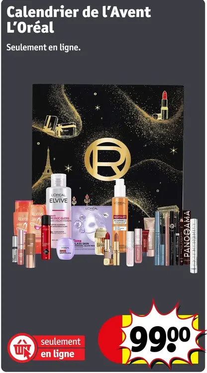 Offre: Calendrier de l'Avent L'Oréal