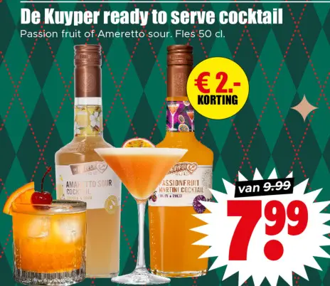 Aanbieding: ready to serve cocktail