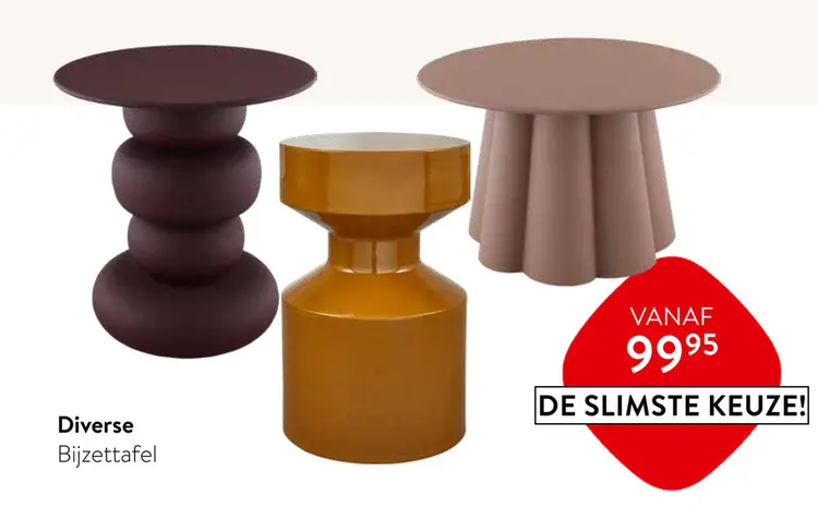 Aanbieding: Bijzettafel