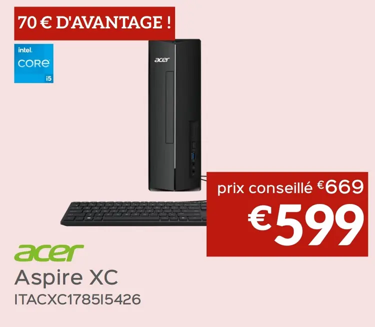 Offre: Aspire XC