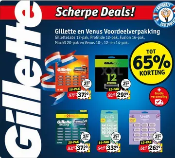 Aanbieding: Gillette en Venus Voordeelverpakking