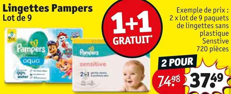 Offre: Lingettes
