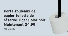 Offre: Porte-rouleaux de papier toilette de réserve