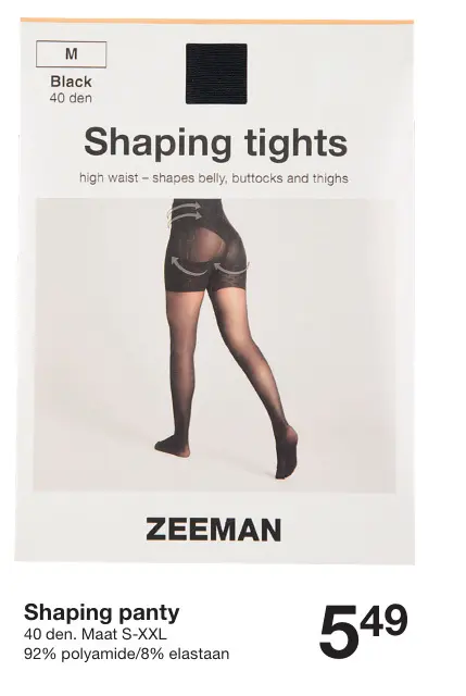 Promotie: Shaping panty