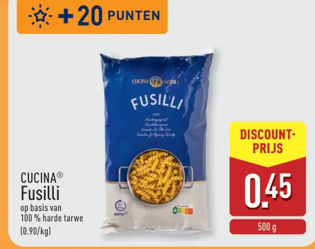 Promotie: Fusilli