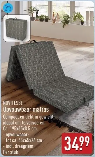 Aanbieding: Opvouwbaar matras
