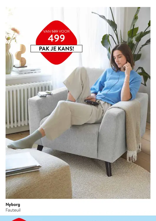 Aanbieding: Nyborg Fauteuil