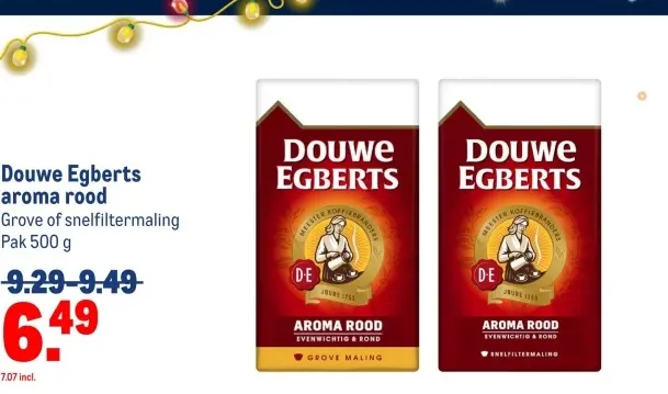 Aanbieding: Douwe Egberts aroma rood