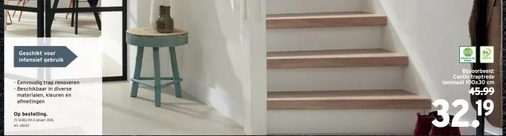 Aanbieding: CanDo traptrede laminaat