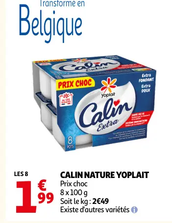 Offre: Calin nature
