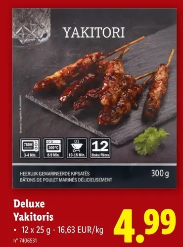 Offre: Deluxe Yakitoris
