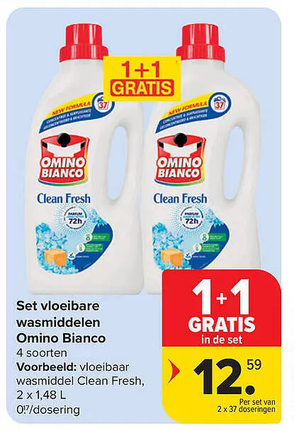 Promotie: Set vloeibare wasmiddelen