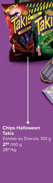 Offre: Takis Chips Halloween