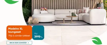 Aanbieding: Madeira XL loungeset