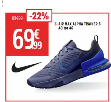 Aanbieding: AIR MAX ALPHA TRAINER 6