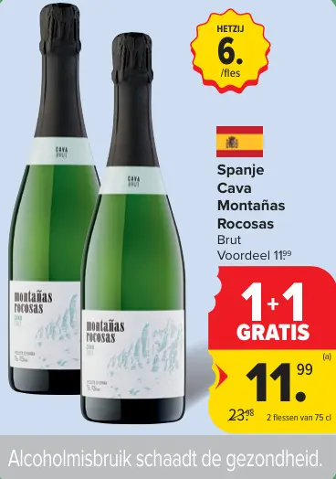 Promotie: Cava Montañas Rocosas Brut