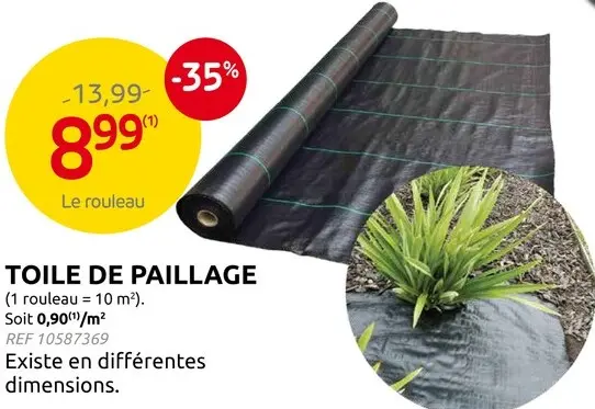Offre: Toile de paillage