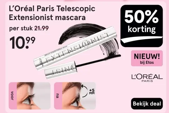 Aanbieding: Telescopic Extensionist mascara