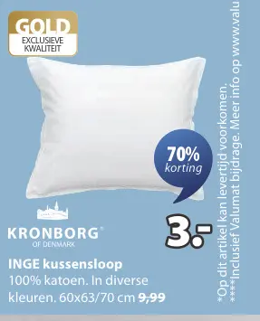 Aanbieding: INGE kussensloop