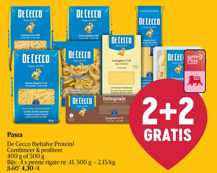 Promotie: Pasta