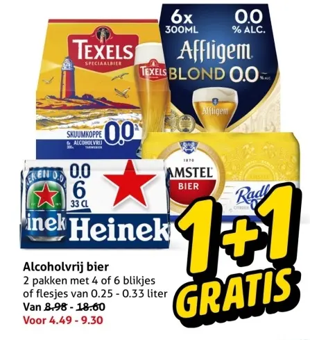 Aanbieding: Alcoholvrij bier