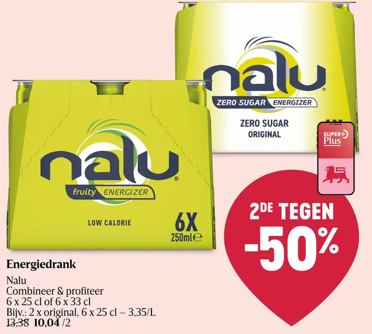 Promotie: Energiedrank Nalu