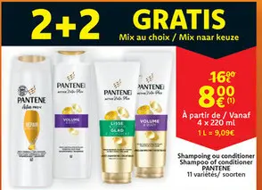 Offre: Shampoing ou conditioner