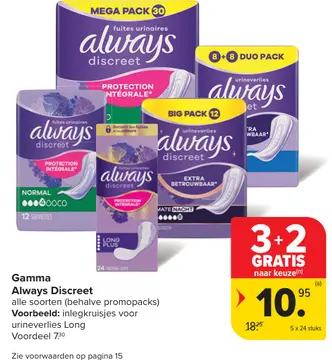 Aanbieding: Always Discreet