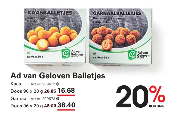 Aanbieding: Balletjes