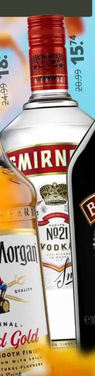 Aanbieding: Smirnoff No. 21 Vodka