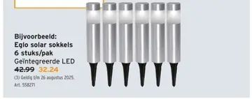 Aanbieding: Eglo solar sokkels