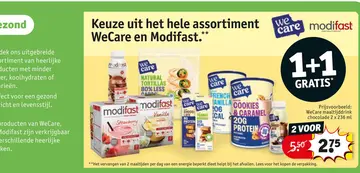 Aanbieding: WeCare en modifast