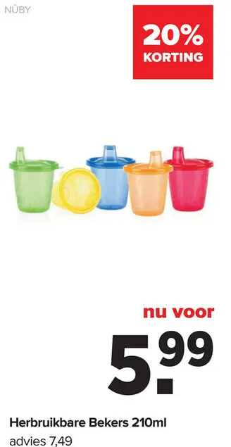 Aanbieding: Herbruikbare Bekers