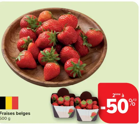 Offre: Fraises belges