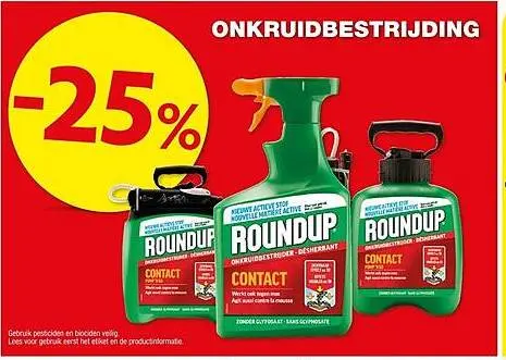 Promotie: Roundup Contact