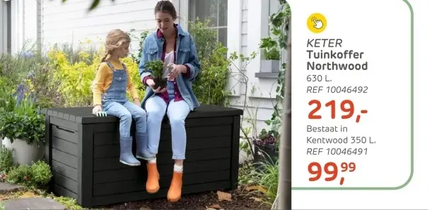 Aanbieding: Tuinkoffer Northwood