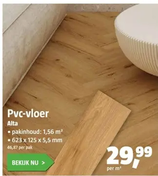 Aanbieding: Pvc-vloer Alta